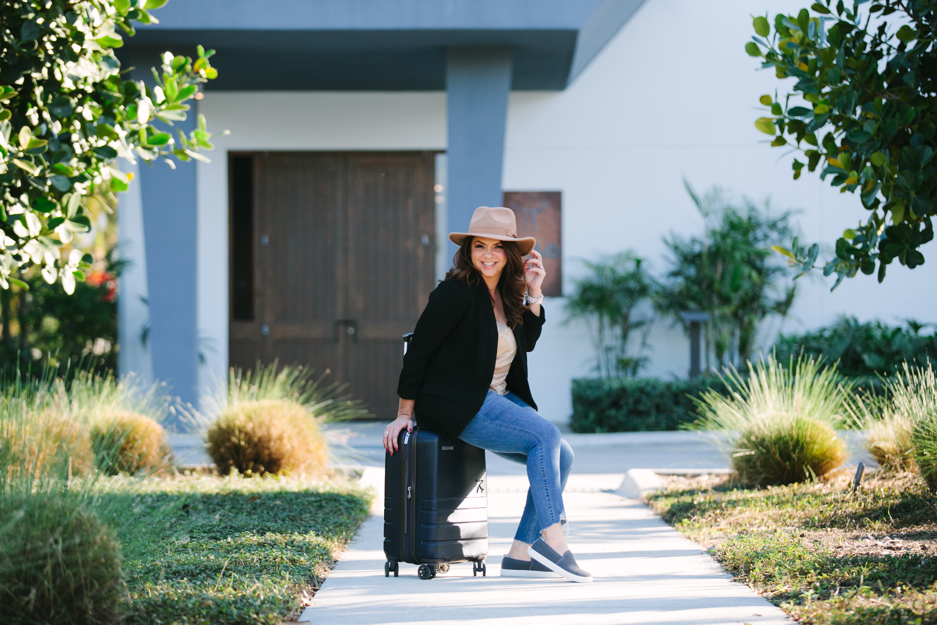 Your host, ready to travel