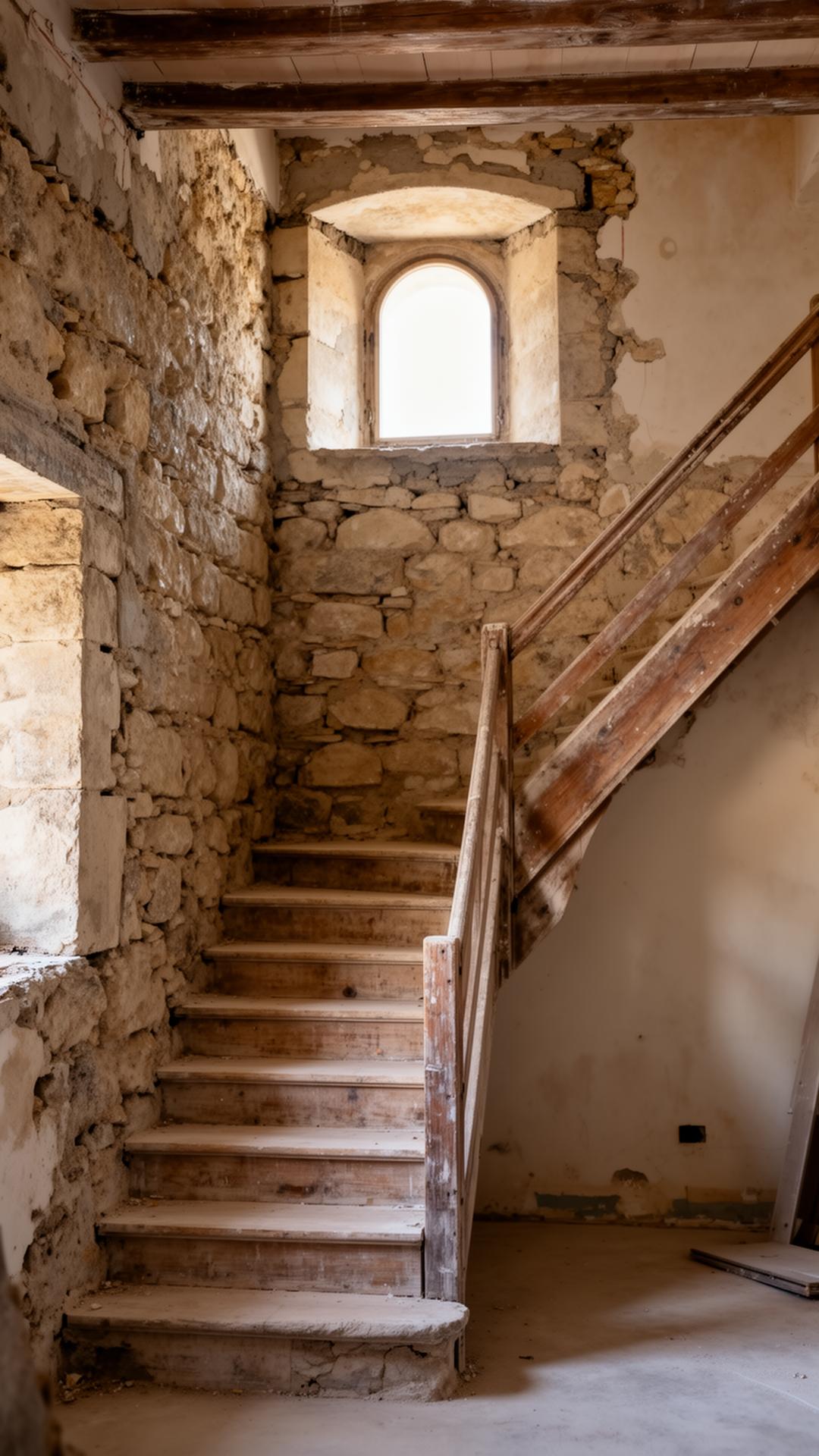 Salemi stone house in renovation